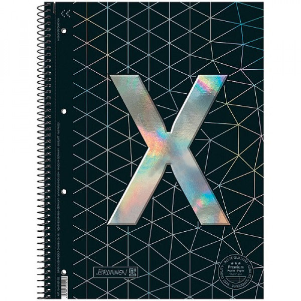 Коледж-блок А4 Premium, клітинка, 80 арк., Xtreme Brunnen - фото 2