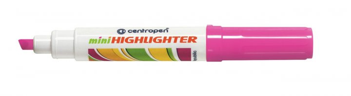 Маркер текстовый Fax 8052, 1-4,6мм., мини, розов. Centropen - фото 4