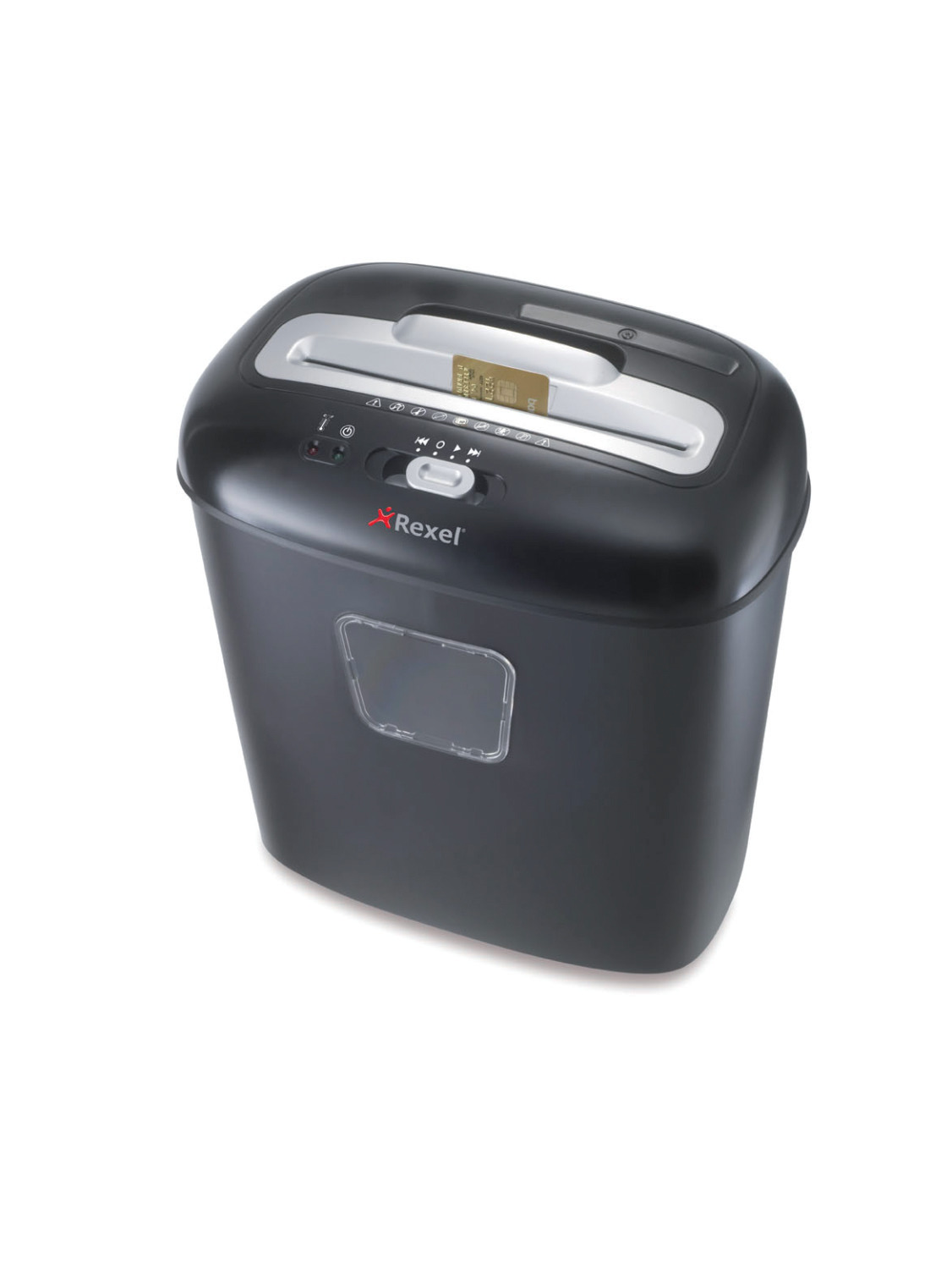 Знищувач документів Duo Shredder P3 10лист., Перехресне різання, корзина 17л Rexel - фото 4