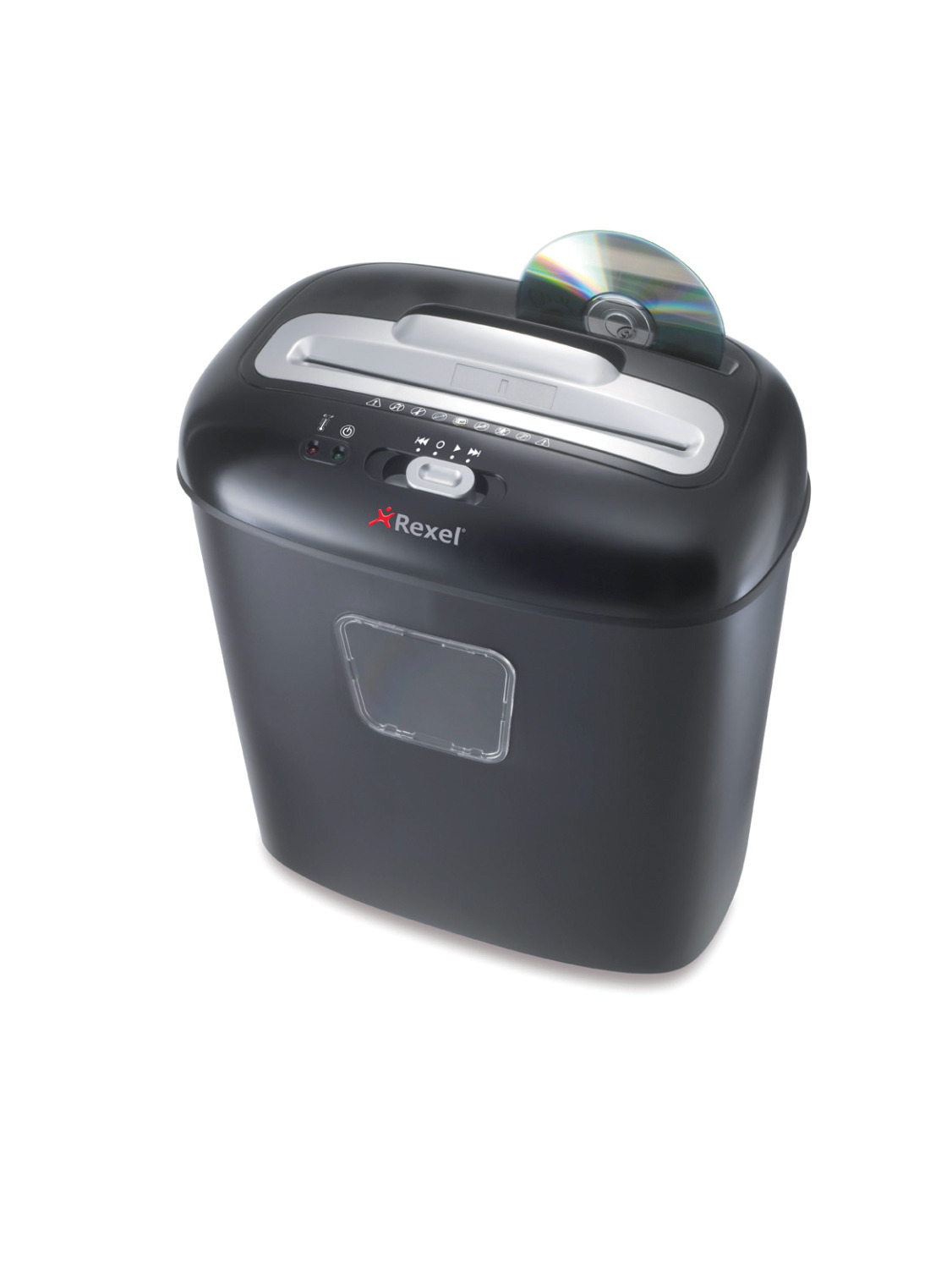 Знищувач документів Duo Shredder P3 10лист., Перехресне різання, корзина 17л Rexel - фото 5