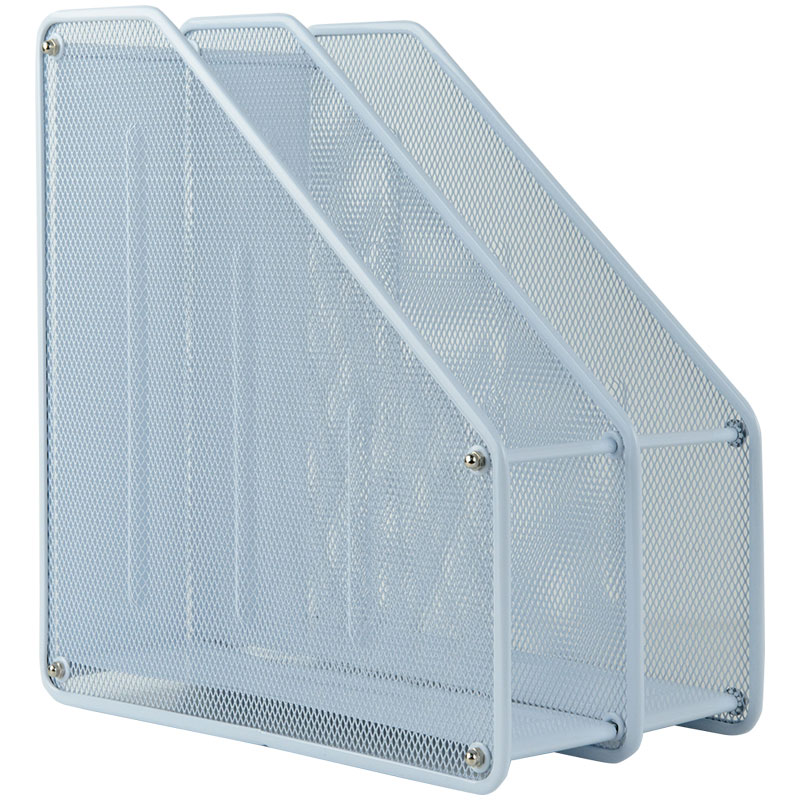 Лоток вертикальний 2 в 1 металевий, біл. Axent - фото 1