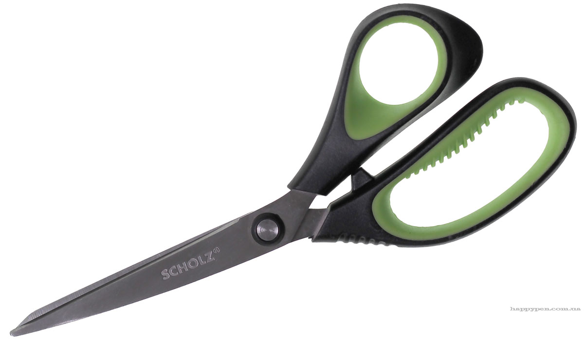 Ножницы 19см., с прорезиненными ручками, долго остаются острыми Scholz - фото 3