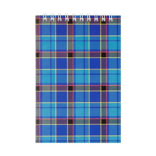 Блокнот на спіралі А6 48арк., клітинка, асорті Axent - фото 1