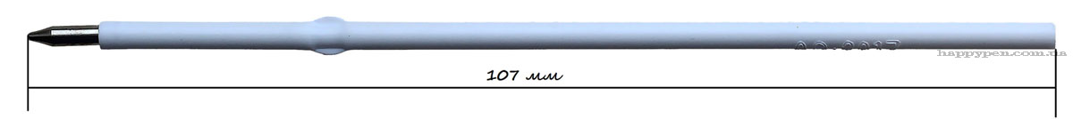 Стержень шариковый 107мм., 0,7мм., черн. NORMA - фото 1