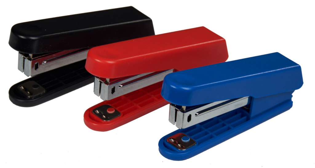 Степлер №10 10л. ассорт. 4Office - фото 1