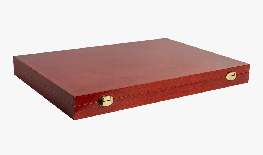 Пастель суха напівтверда 120 кольорів, TOISON D'OR 8539, в дерев'яному двуярусному футлярі Koh-i-noor - фото 1