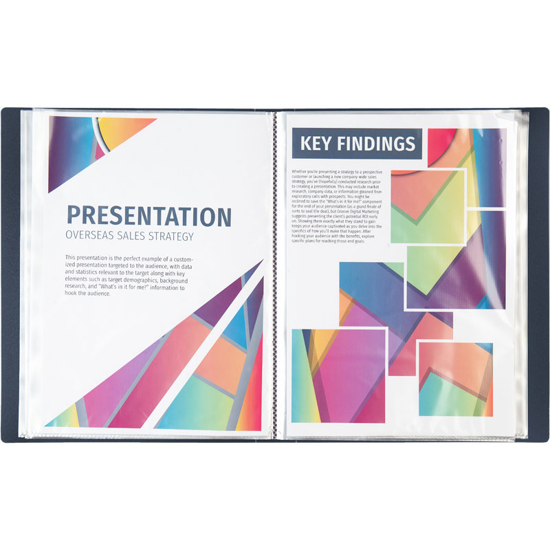 Папка на 60 файлів, сір. Axent - фото 1