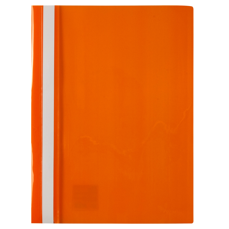 Швидкозшивач з прозор. верхом А4, оранж. Axent - фото 1