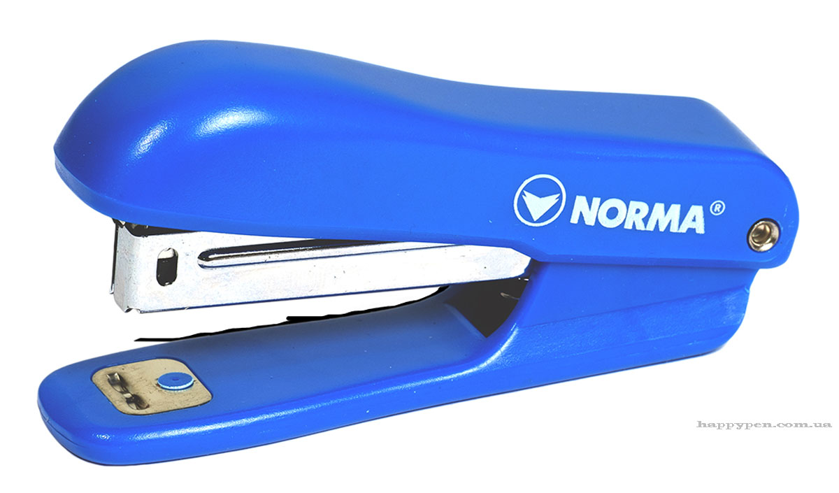 Степлер №10 10арк., син. NORMA - фото 1