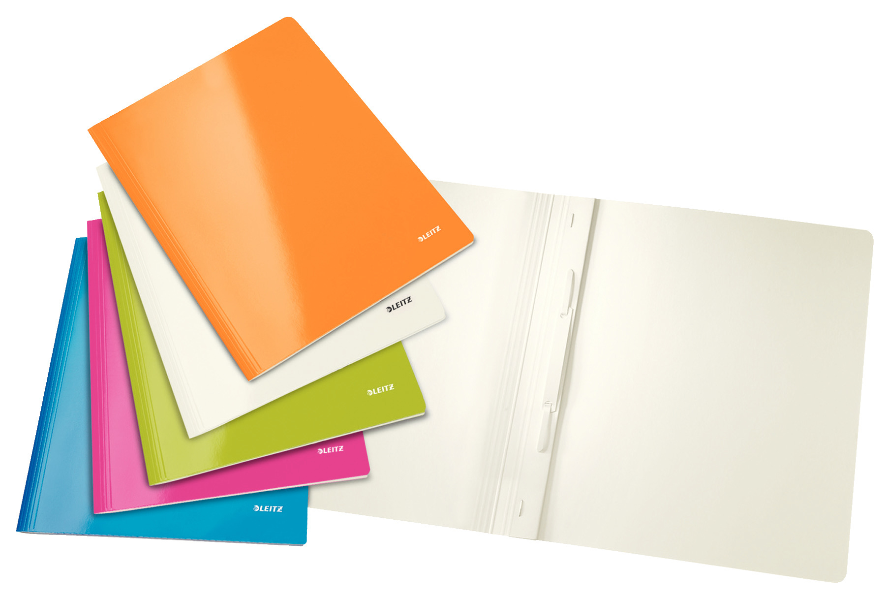 Швидкозшивач Leitz WOW, 250листів А4, рожевий металік LEITZ - фото 2