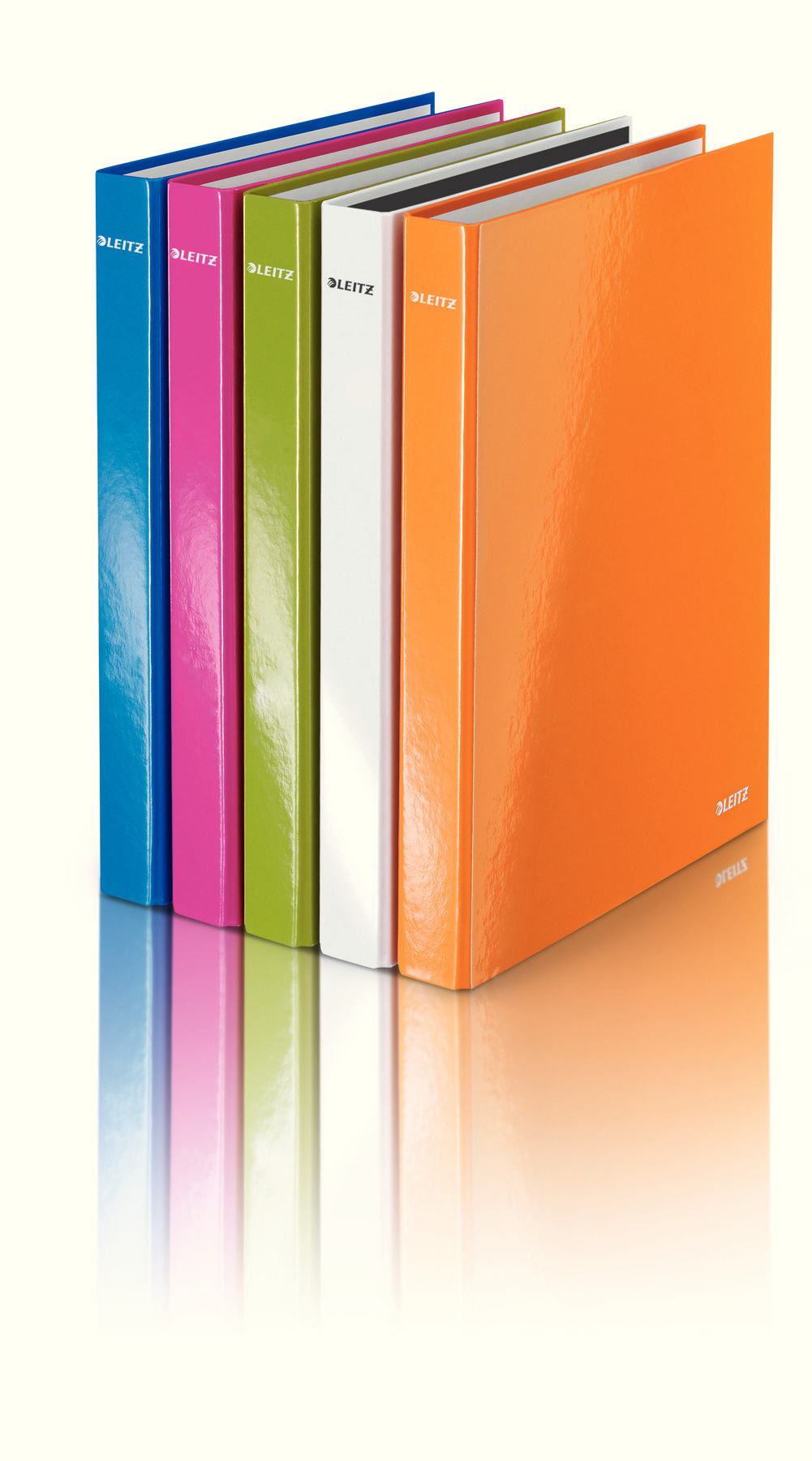 Папка А4+, 25мм., 2кольца, Wow, метал. бирюз. LEITZ - фото 2