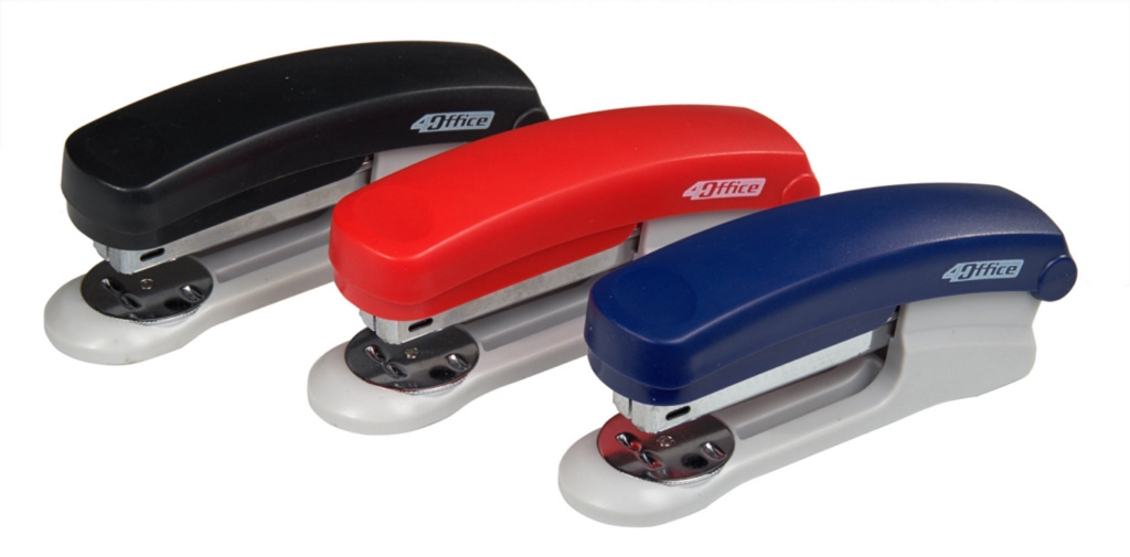 Степлер 24/6, 20арк., плече 5см, асорті 4Office - фото 5