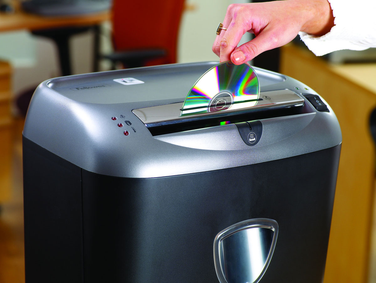 Знищувач документів 75Cs 12арк., 3м/хв., перехресне різання 3,9*38мм., корзина на 27л. FELLOWES - фото 3