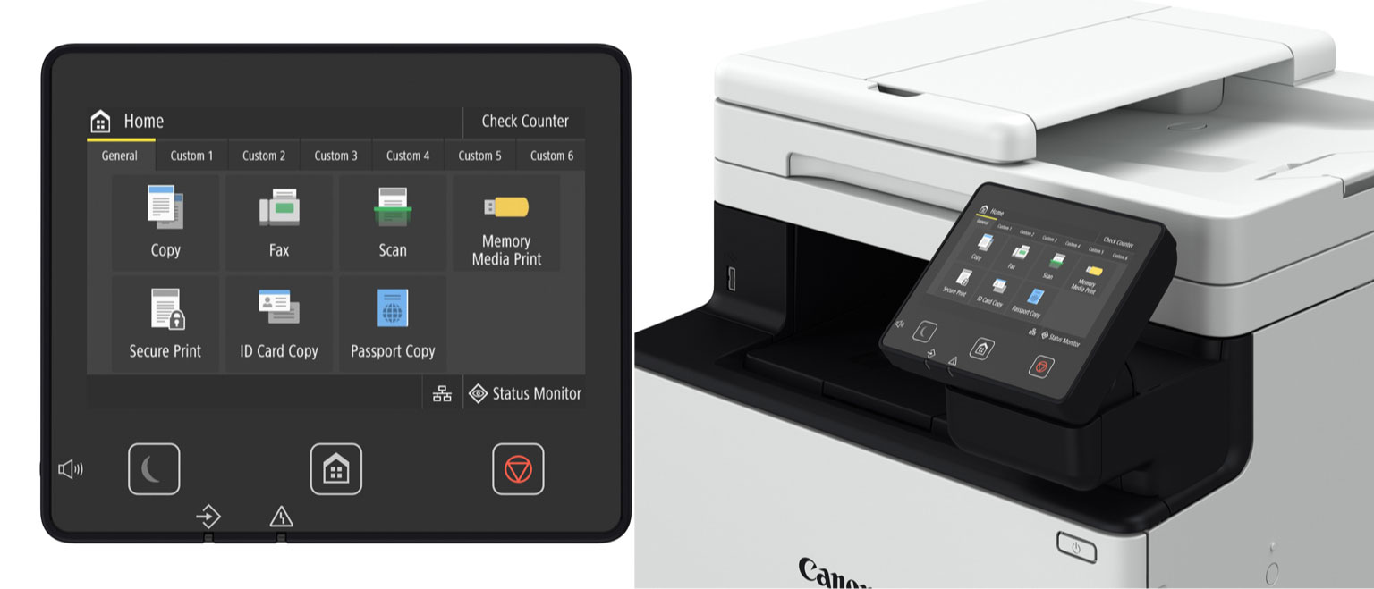МФУ формат А4, цветная лазерная печать, Canon i-SENSYS MF754CDW CIS (5455C023AA) Canon - фото 1