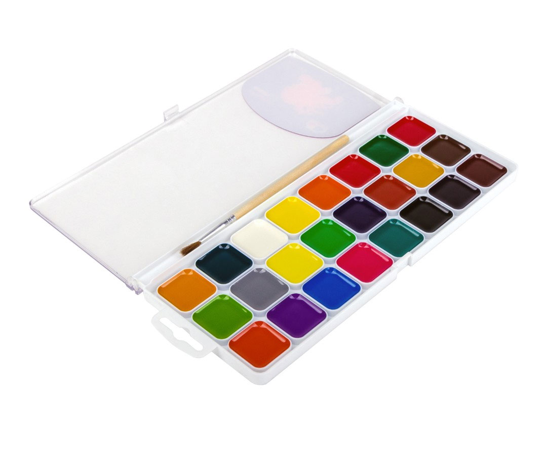 Краски акварельные 24цв. 