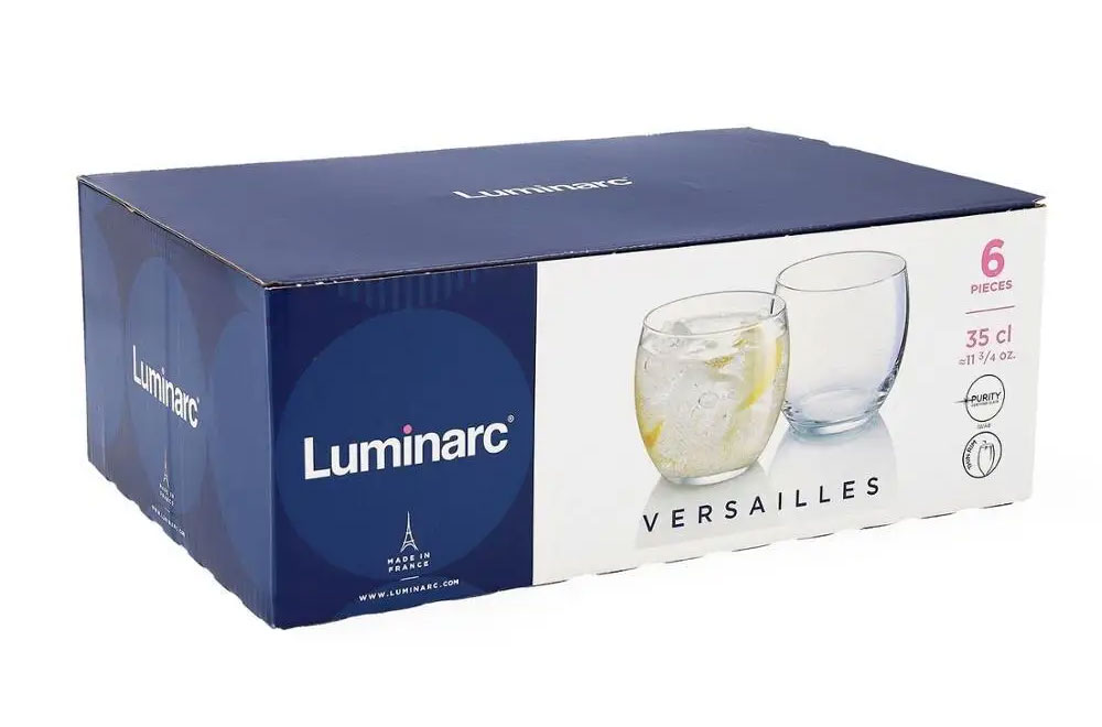 Склянка для води /соку, 350мл. VERSAILLES, 6шт/уп. (G1651) Luminarc - фото 2