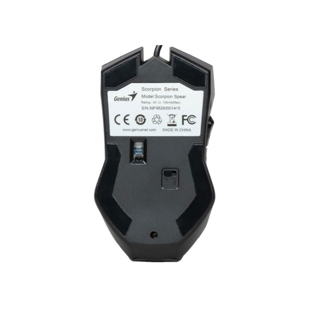 Миша USB оптична SCORPION SPEAR (31040002400) Genius - фото 2