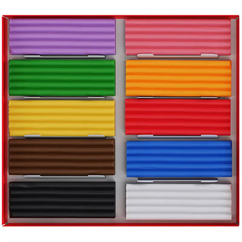 Пластилин 10цв., 