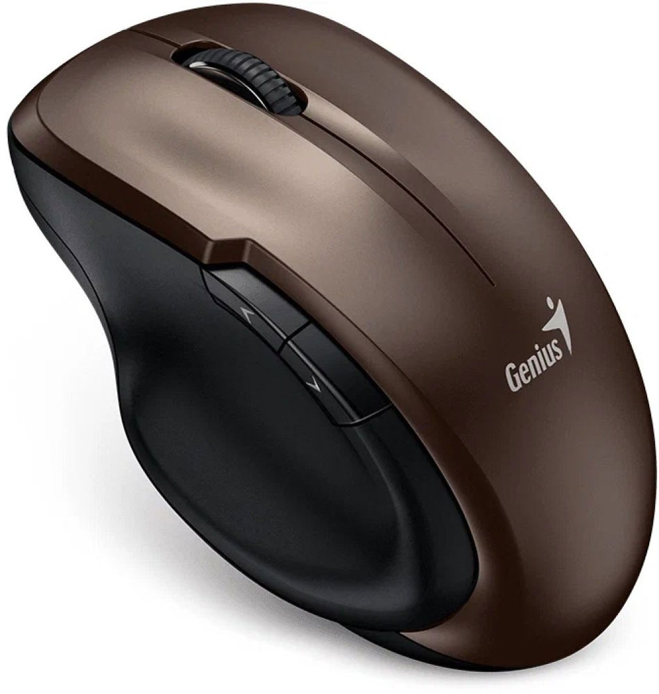 Мышь беcпроводная оптическая GENIUS Ergo 8200S, коричн. Genius - фото 1