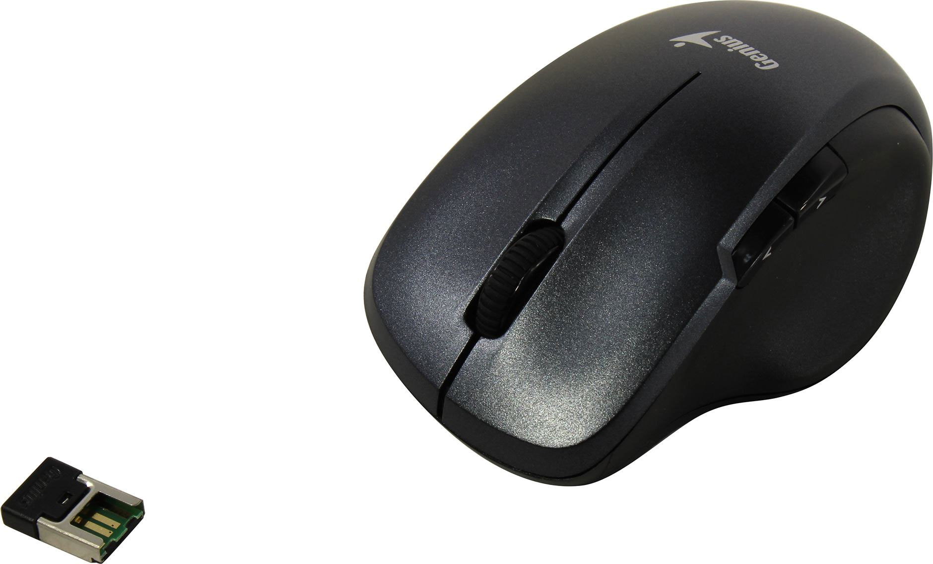 Мышь беcпроводная оптическая GENIUS Ergo 8200S, серый Genius - фото 5