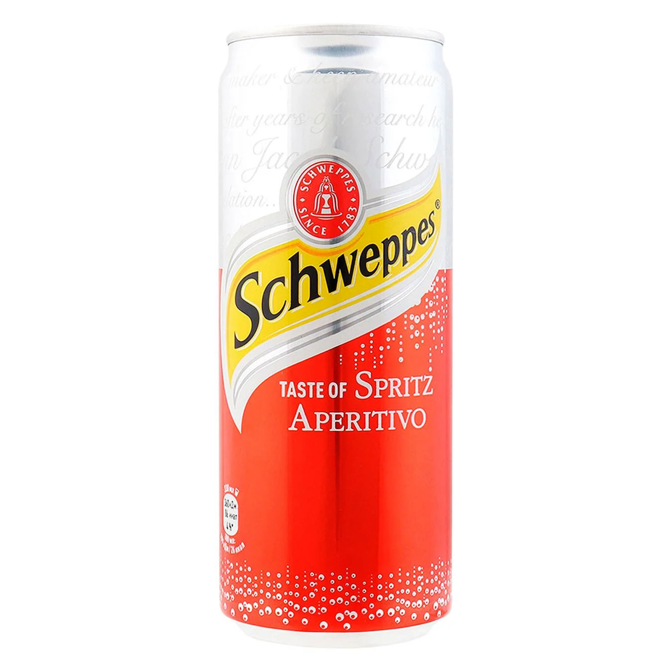 Напій Швепс Шприц Spritz Aperitivo, 0,33л 12шт/уп., жерстяна банка Schweppes - фото 1