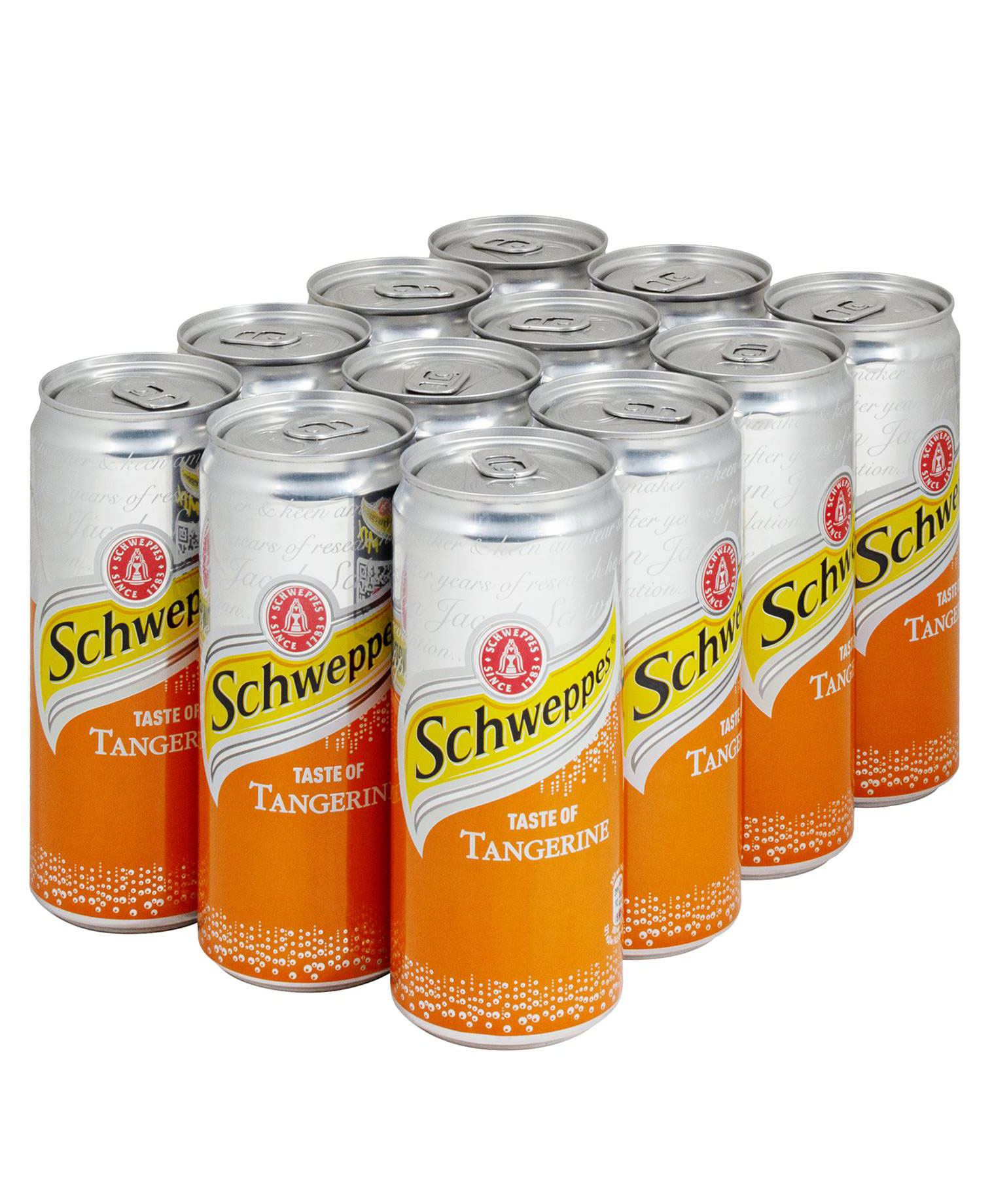 Напиток Швепс Мандарин, 0,33л., 12шт./уп., жестяная банка Schweppes - фото 2