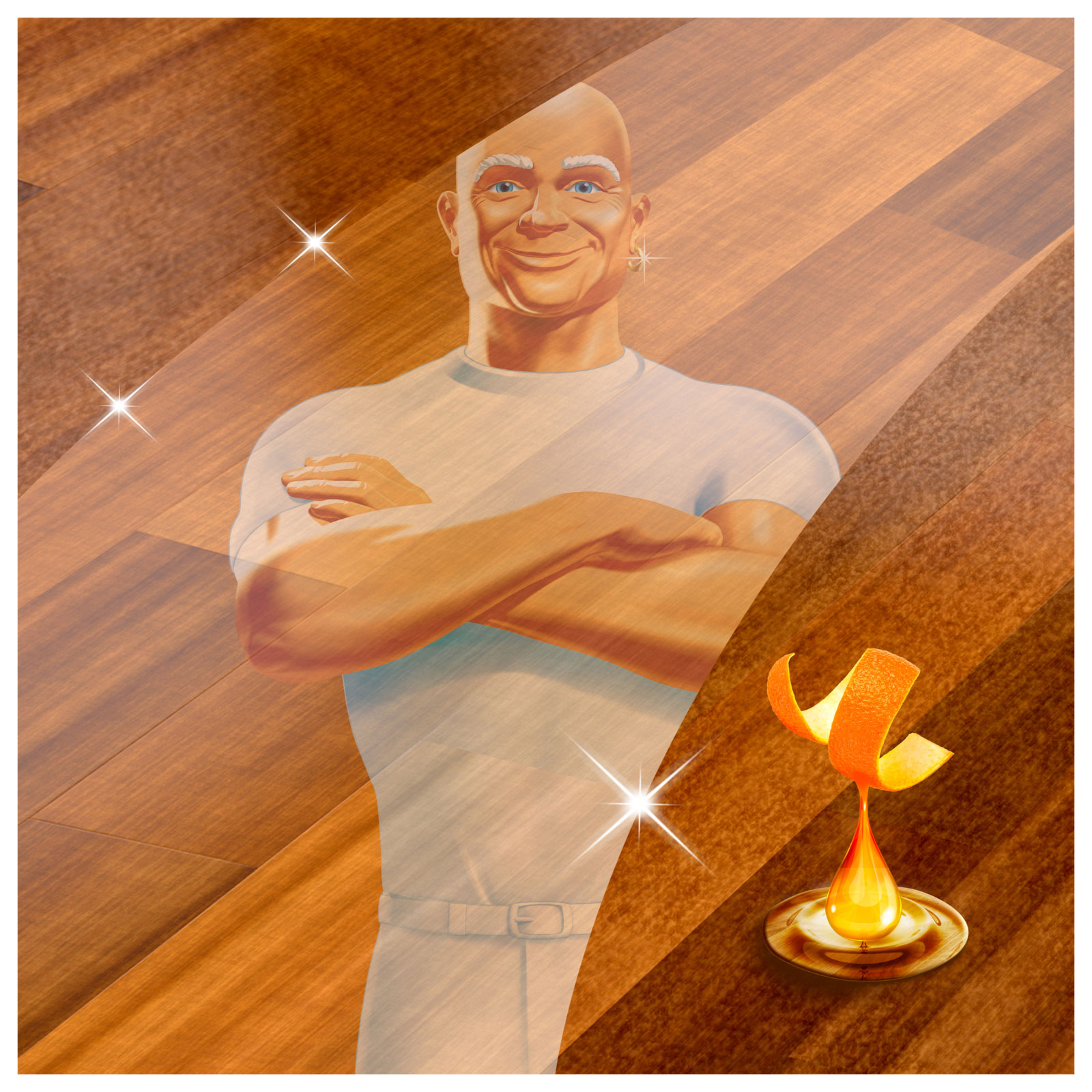 Средство моющее для деревянных полов Wood Floor, 1л. 