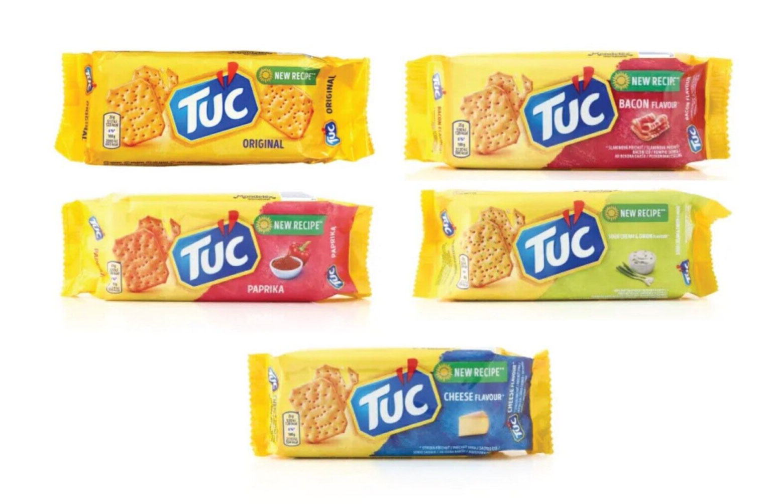 Крекер солоний TUC зі смаком сметани та цибулі, 100г. Tuc - фото 3