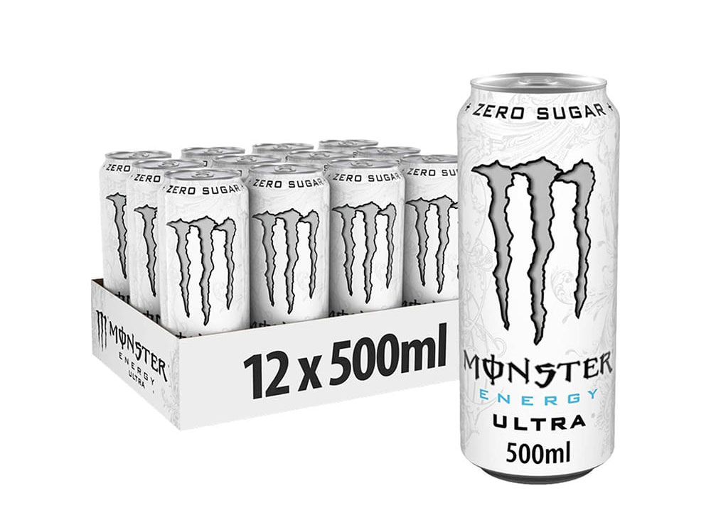 Купити Напій енергетичний Monster Energy Ultra (без цукру), 0,5л., 12шт ...