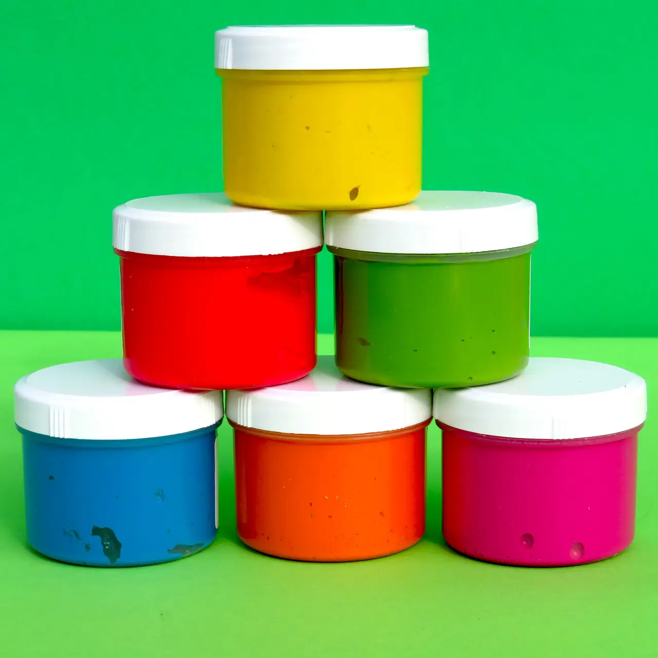 Краски пальчиковые 