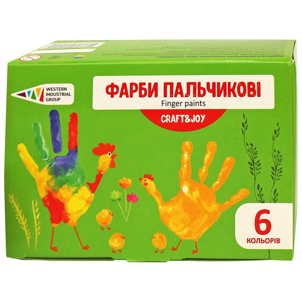 Фарби пальчикові 