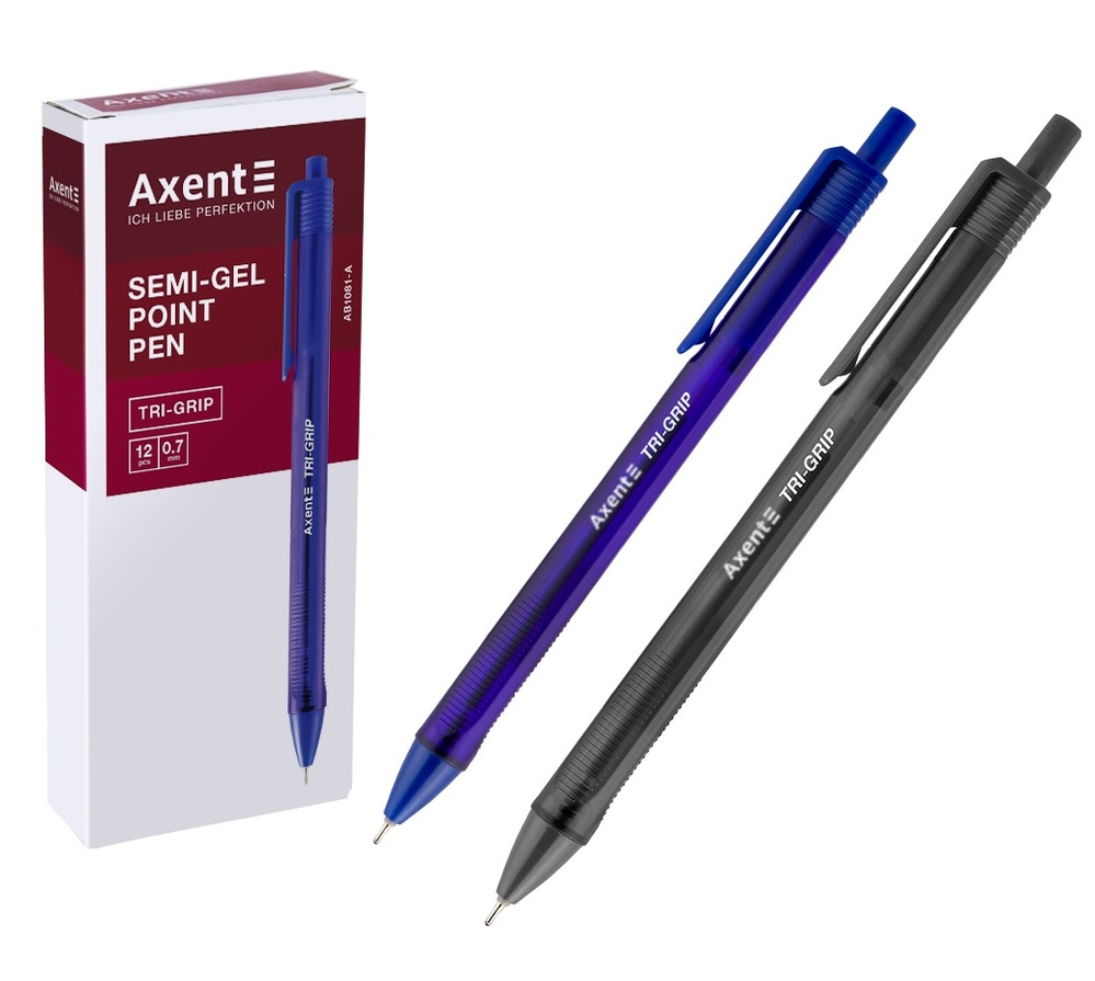 Стрижень кульковий 107мм. масляний, 0,7мм., син. Axent - фото 6