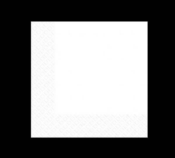 Серветки 33*33см., Марго, 2 шари, 50шт/уп., біл. Україна - фото 3