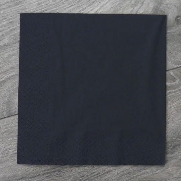 Серветки 33*33см., Марго, 2 шари, 50шт/уп., чорн. Україна - фото 2