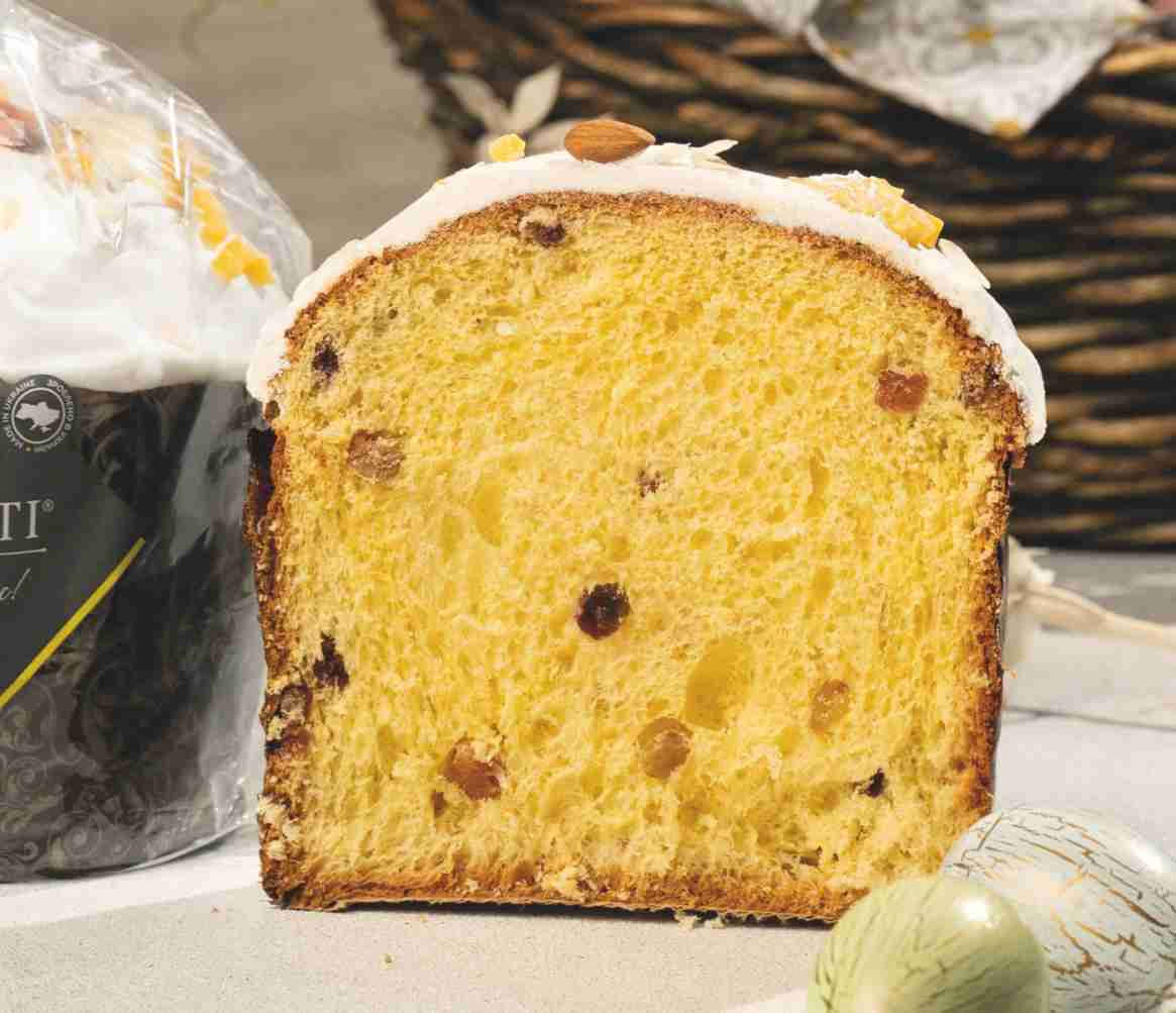 Паска BISCOTTI велика, 0,360кг., з родзинками і журавлиню Biscotti - фото 2