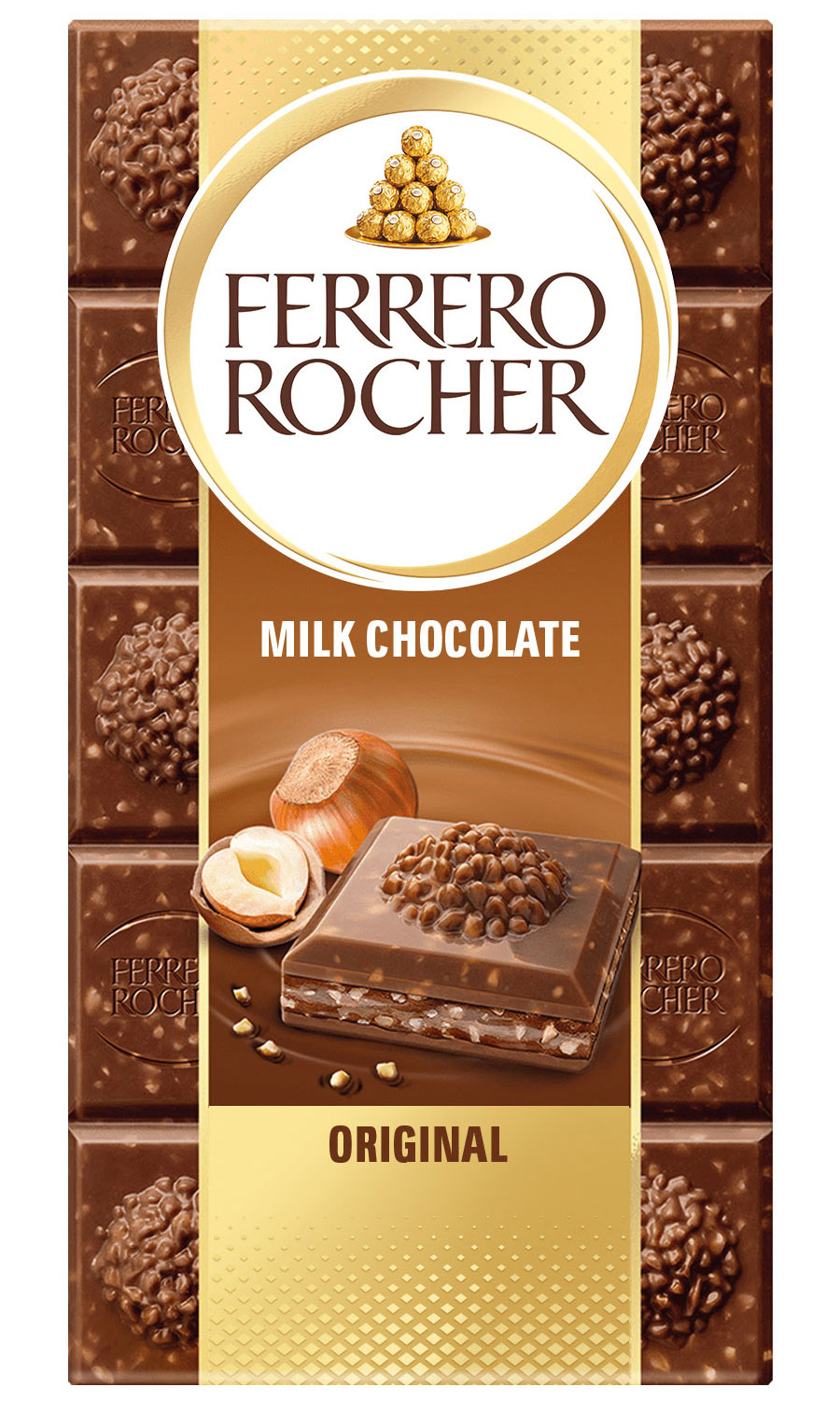 Шоколад Ferrero Rocher чорний, 90г. (8000500359488) Ferrero - фото 1