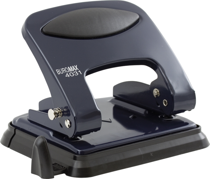 Діркопробивач на 2 отвори, до 30 аркушів BM.4031, металевий, 133*114*93мм., чорн. BuroMax - фото 3