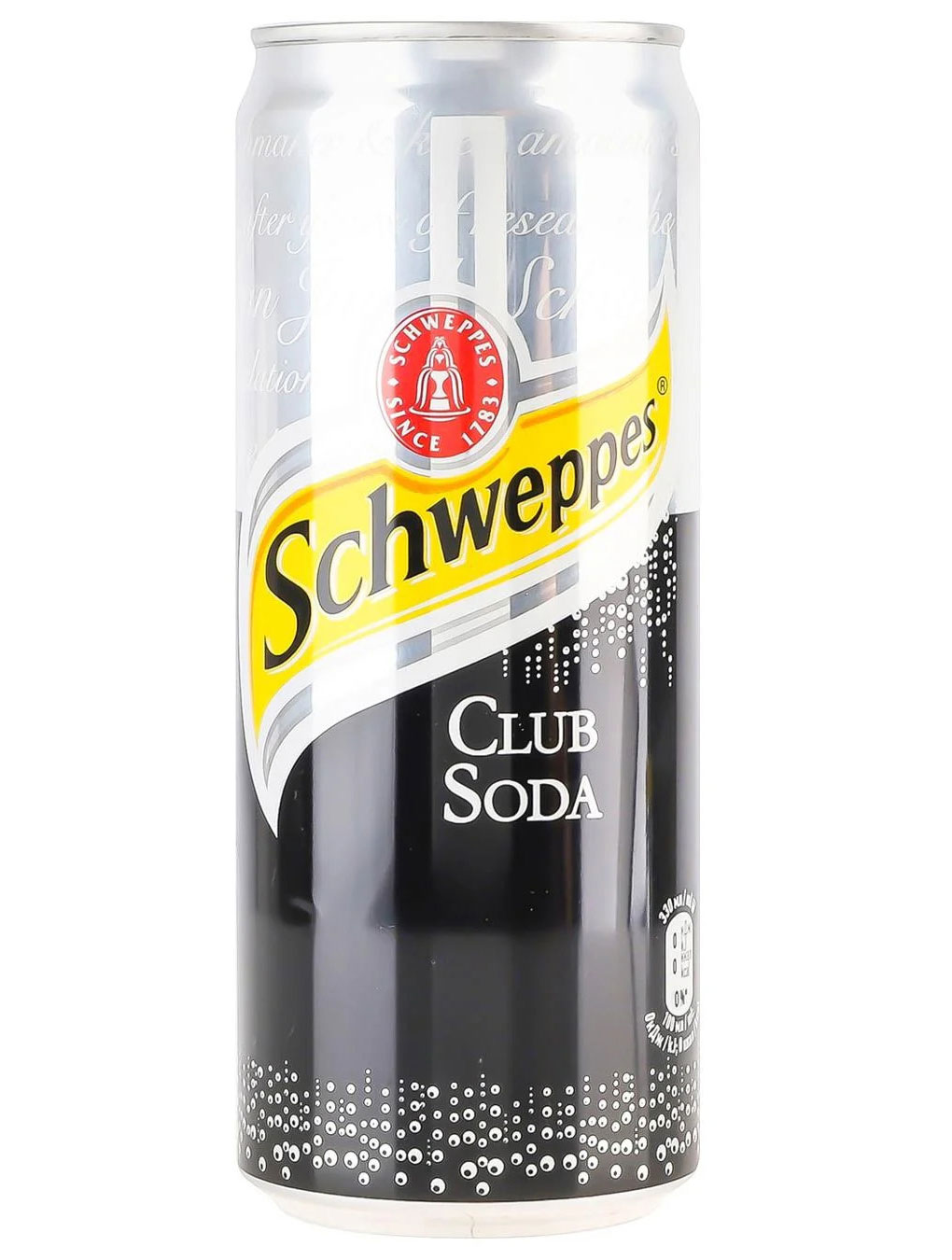 Напиток Швепс Club Soda, 0,33л., 12шт./уп., жестяная банка Schweppes - фото 1