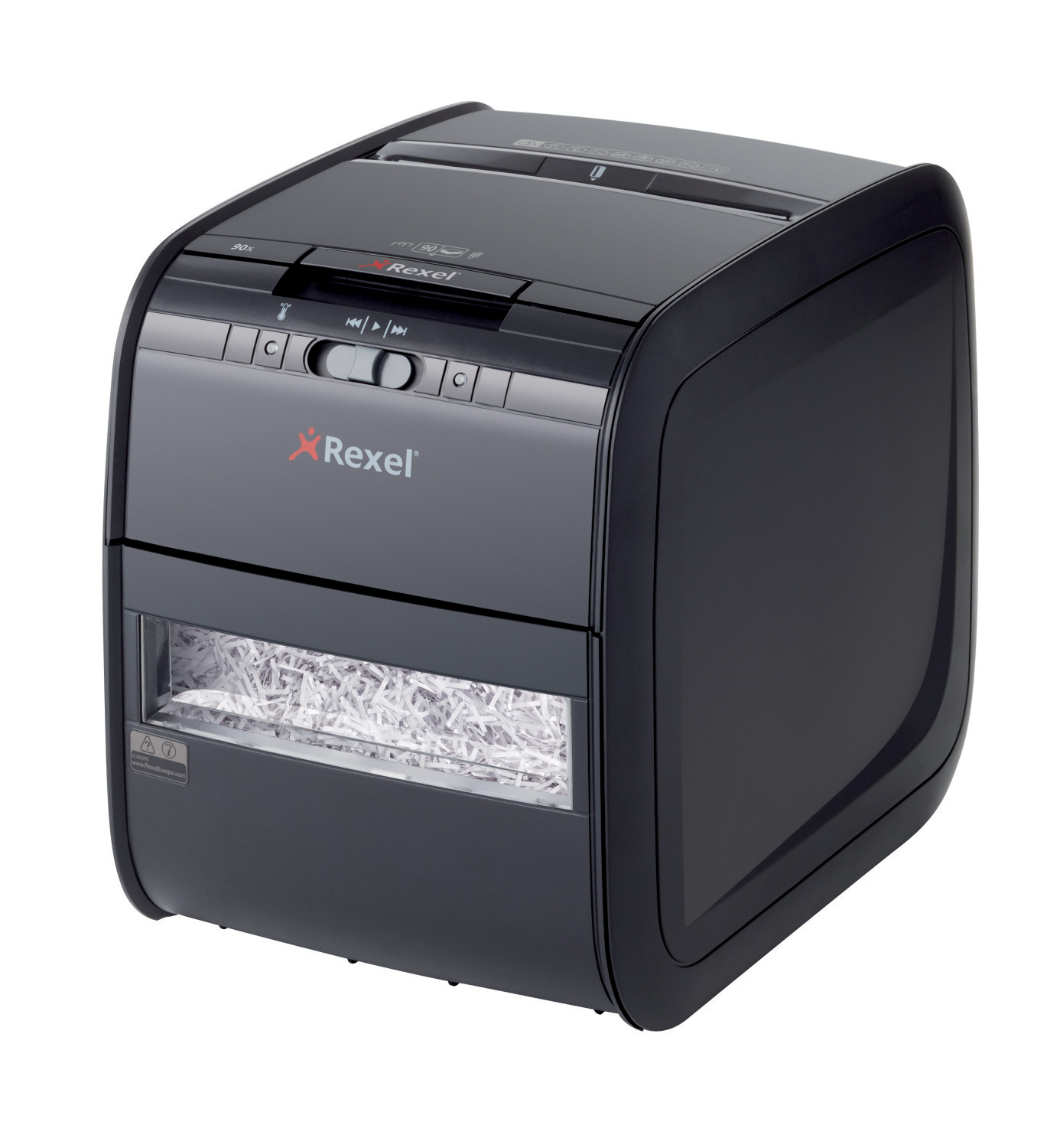 Знищувач документів Auto+ 90X. P3 5лист., Перехресне різання, корзина 20л Rexel - фото 4