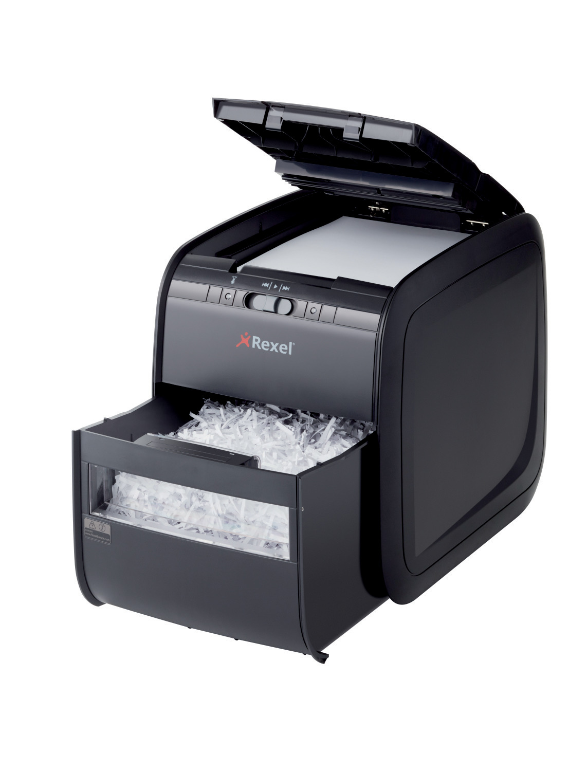 Знищувач документів Auto+ 90X. P3 5лист., Перехресне різання, корзина 20л Rexel - фото 7