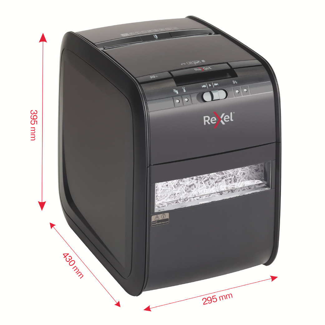 Знищувач документів Auto+ 90X. P3 5лист., Перехресне різання, корзина 20л Rexel - фото 9