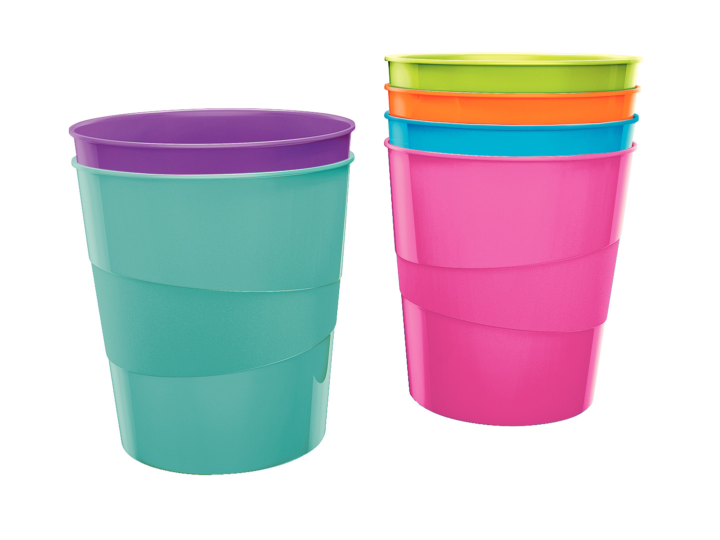 Корзина для паперів Wow 15л, пластик, зелен. LEITZ - фото 5