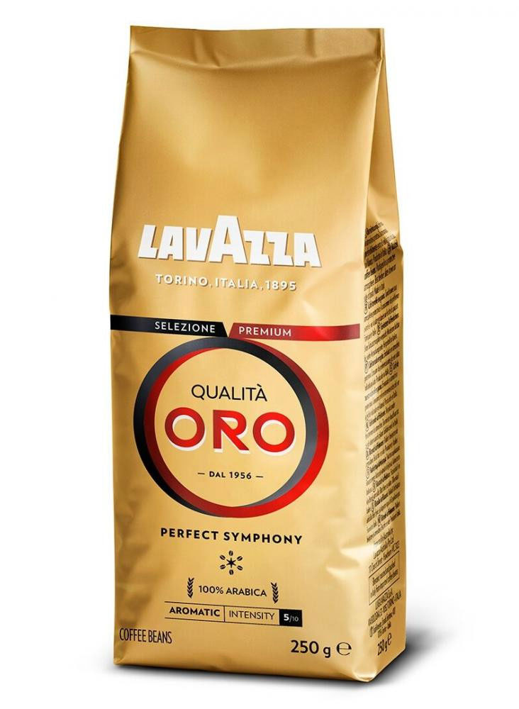 Кава в зернах Qualita Oro 250гр., арабіка Lavazza - фото 2