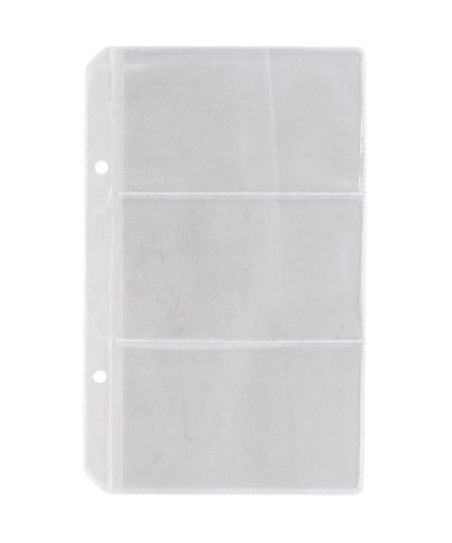 Файли для візитниць на 6 візиток, з 2 отворами, 10шт/уп. BuroMax - фото 2