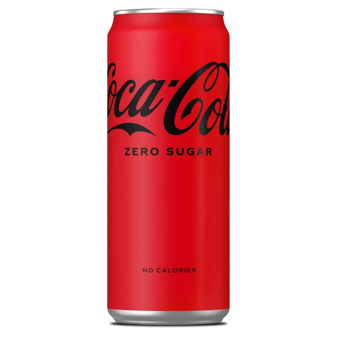 Напій Coca-Cola Zero 0,33л 12шт/уп., жерстяна банка Coca-Cola - фото 2