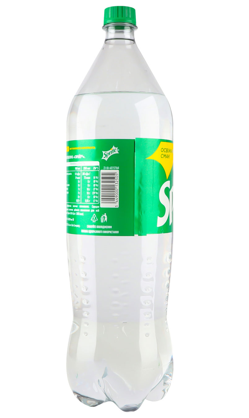 Напій Sprite, 1,75л., 6шт./уп., пластикова пляшка Sprite - фото 1