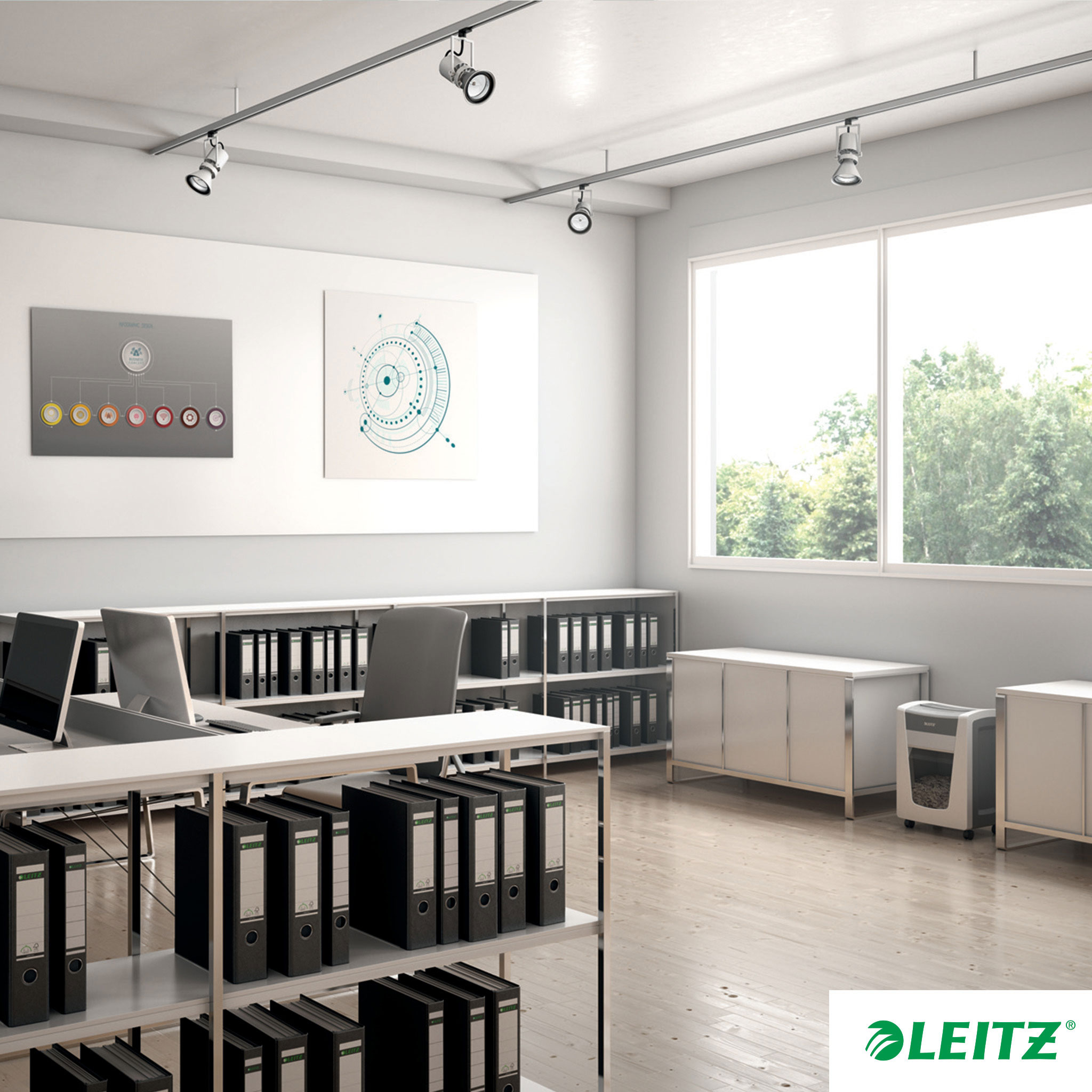 Уничтожитель документов IQ Office Pro P5 15лист., перекрестная резка, корзина 30л LEITZ - фото 6