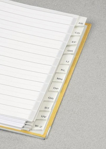 Розділювач пластиковий, зі змінними етикетками 12 розділів, сір. LEITZ - фото 3