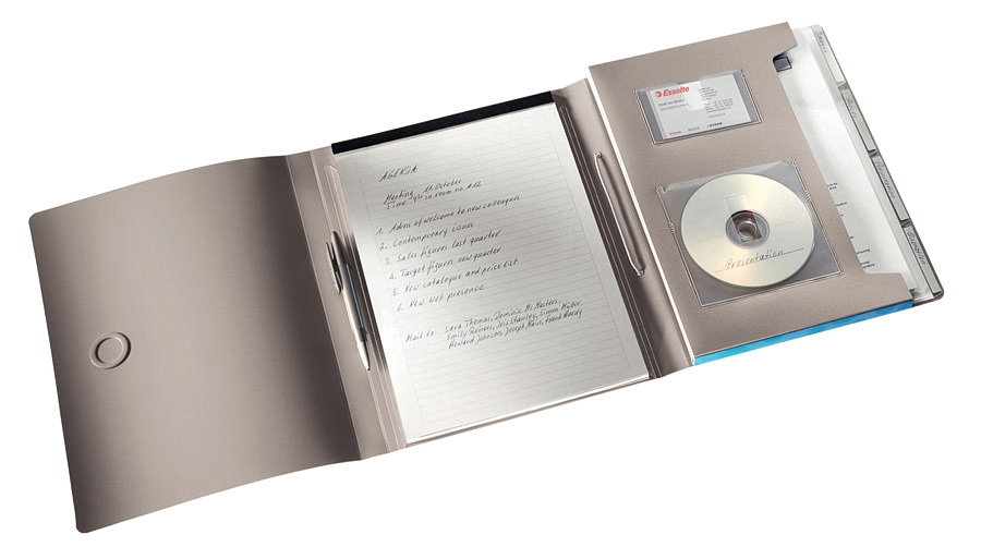 Папка-органайзер на гумках Bebop А4, пластик, син. LEITZ - фото 1