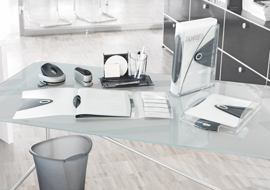 Лоток горизонтальний Allura, пр.-графіт. LEITZ - фото 4